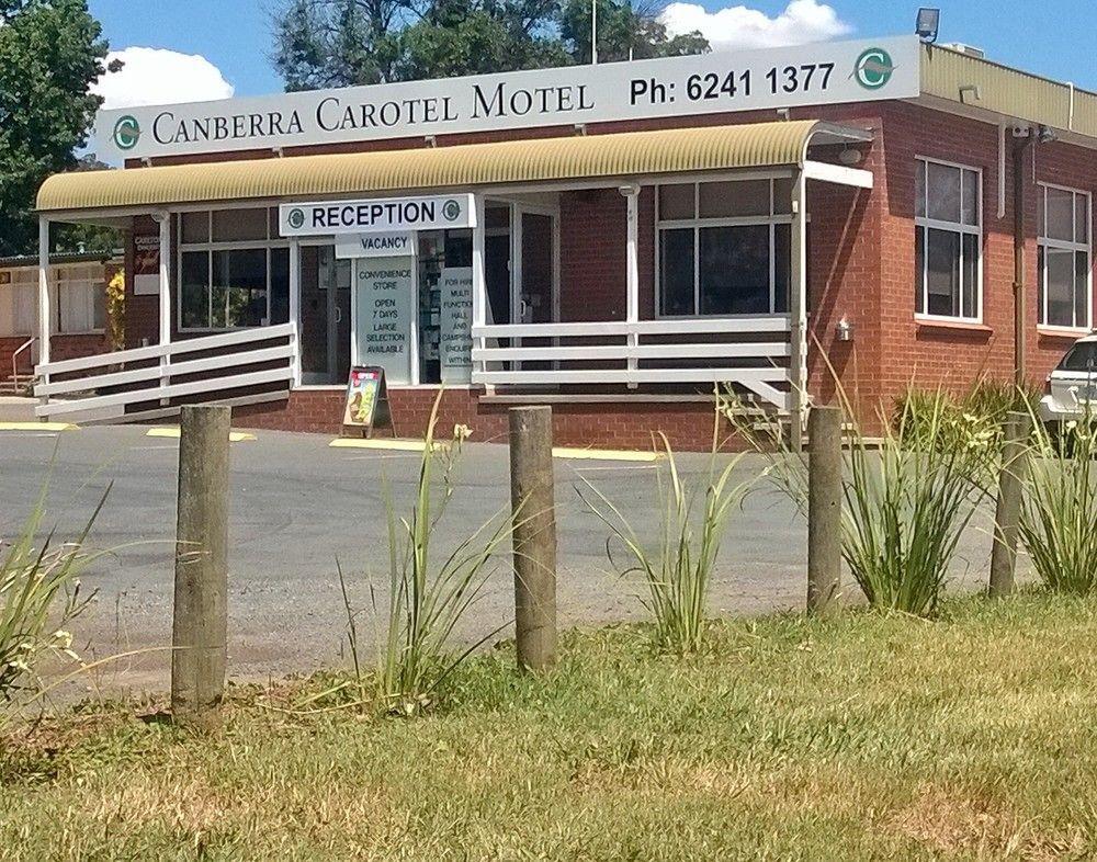 Canberra Carotel Motel Bagian luar foto
